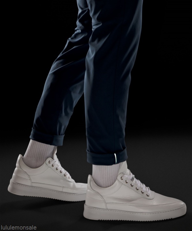 Lululemon Deutschland DELULU1032 | Commission Slim-Fit Pant 34 Warpstreme Iron Blue